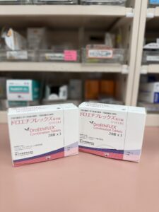 にこ薬局で採用したドロエチフレックス配合錠「バイエル」
